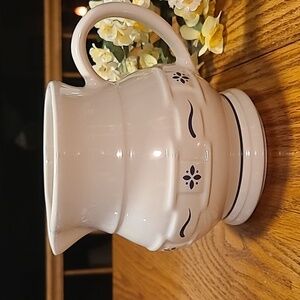Longaberger Pottery Pitcher